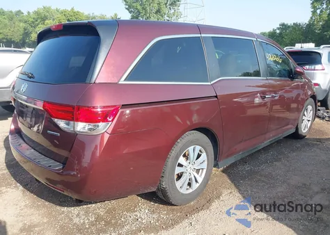 2016 Honda Odyssey Se из США, поврежденный, VIN 5FNRL5H31GB099563